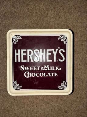 Hershey’s Sweet Milk Chocolate Tin, 1912 Edition, Vintage 1990